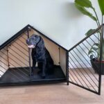 chaos Uitlijnen klif Design honden bench voor in je huiskamer » Homie Doghouses